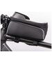 Waterproof bike frame bag with shielded phone holder Model02 black