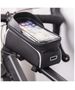 Waterproof bike frame bag with shielded phone holder Model02 black