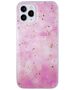 Gold Glam case for iPhone 11 Pink