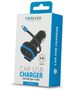 Forever CC-02 car charger 2x USB 3A black with USB-C cable 0,2 m 5900495647146