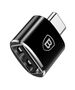 Baseus Baseus - OTG Adapter (CATOTG-01) - USB 2.0 to Type-C 480Mbps, 2.4A - Black 6953156263512 έως 12 άτοκες Δόσεις