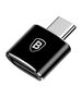 Baseus Baseus - OTG Adapter (CATOTG-01) - USB 2.0 to Type-C 480Mbps, 2.4A - Black 6953156263512 έως 12 άτοκες Δόσεις