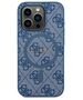 Guess case for iPhone 15 Pro 6,1&quot; GUHMP15LG4GFRB blue HC MAGSAFE PU 4G RING CLASSIC LOGO 3666339226626