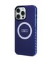 Audi case for iPhone 15 Pro Max 6,7&quot; blue IML Big Logo MagSafe Case 6955250227407