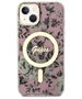 Guess case for iPhone 14 6,1&quot; GUHMP14SHCFWSP pink hardcase Magsafe IML Flower 3666339115555