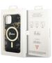 Guess case for iPhone 14 6,1&quot; GUHMP14SHTMRSK black hardcase Magsafe IML Golden Marble 3666339115753