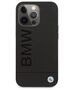 BMW case for iPhone 14 Pro 6,1&quot; BMHMP14LSLLBK black hard case Signature Logo Imprint MagSafe 3666339072209