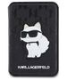 Karl Lagerfeld porfel KLWMSPSAKHCK black Magsafe Stand Saffiano Mono Choupette 3666339170479