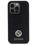 Guess case for iPhone 13 Pro 6,1&quot; GUHCP13LPS4DGPK black HC PU 4G Metal Logo Strass 3666339150662