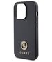 Guess case for iPhone 13 Pro 6,1&quot; GUHCP13LPS4DGPK black HC PU 4G Metal Logo Strass 3666339150662