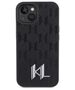 Karl Lagerfeld case for iPhone 15 6,1&quot; KLHCP15SPKLPKLK black HC Hot Stamp Monogram KL Metal Logo 3666339166717