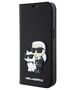 Karl Lagerfeld case for iPhone 14 Pro 6,1&quot; KLBKP14LSANKCPK black Saffiano Karl & Choupette 3666339122805