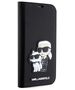 Karl Lagerfeld case for iPhone 14 Pro 6,1&quot; KLBKP14LSANKCPK black Saffiano Karl & Choupette 3666339122805