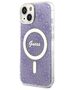 Guess case for iPhone 14 Plus 6,7&quot; GUHMP14MH4STU purple hard case 4G MagSafe 3666339127206