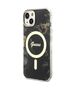 Guess case for iPhone 14 Plus 6,7&quot; GUHMP14MHTMRSK black hard case Golden Marble MagSafe 3666339115760