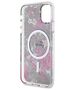 Guess case for iPhone 11 / Xr 6.1&quot; GUHMN61HCFWSA khaki hardcase Flower MagSafe 3666339126759