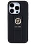 Guess case for iPhone 15 Pro 6,1&quot; GUHCP15LPGSSADK black HC GRIPSTAND SAFFIANO 4G STRASS 3666339198435