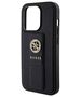 Guess case for iPhone 15 Pro 6,1&quot; GUHCP15LPGSSADK black HC GRIPSTAND SAFFIANO 4G STRASS 3666339198435