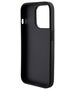 Guess case for iPhone 15 Pro 6,1&quot; GUHCP15LPGSSADK black HC GRIPSTAND SAFFIANO 4G STRASS 3666339198435