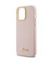 Guess case for iPhone 15 Pro 6,1&quot; GUHCP15LSMBSLP pink HC SILICONE SCRIPT METAL LOGO & FRAME 3666339149208