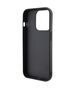 Karl Lagerfeld case for iPhone 15 Pro 6,1&quot; KLHCP15LGSAKCPK black HC GRIPSTAND SAFFIANO KC PINS 3666339206895