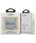 Guess case for AirPods 1 / 2 GUA2HHTSB blue Cord 3666339047108