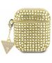 Guess case for AirPods 1 / 2 GUA2HDGTPD gold Rhinestone Triangle Charm 3666339120634