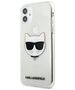 Karl Lagerfeld case for iPhone 12 Mini 5,4&quot; KLHCP12SSLFKPI light pink hard case Silicone Iconic 3700740493106