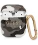 Guess case for AirPods GUA2UCAMG black Camo Collection 3666339010089