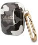 Guess case for AirPods GUA2UCAMG black Camo Collection 3666339010089