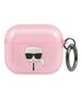 Karl Lagerfeld case for AirPods 3 KLA3UKHGP pink Glitter Karl`s Head 3666339030339