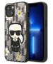 Karl Lagerfeld case for iPhone 13 KLHCP13MPMNFIK1 gray hard case Monogram Iconic Karl 3666339049454