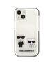 Karl Lagerfeld case for iPhone 13 Mini KLHCP13STPEKCW black hard case Iconic Karl & Choupette 3666339048600