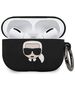 Karl Lagerfeld case for Airpods Pro KLACAPSILGLBK black Silicone Iconic 3700740472453