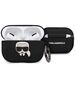 Karl Lagerfeld case for Airpods Pro KLACAPSILGLBK black Silicone Iconic 3700740472453