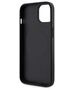 Guess case for iPhone 14 Plus 6,7&quot; GUHMP14MP4RPSK black harcase Magsafe 4G Printed Stripes 3666339119683