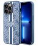 Guess case for iPhone 14 Pro 6,1&quot; GUHMP14LP4RPSB blue hardcase Magsafe 4G Printed Stripes 3666339119997