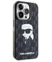 Karl Lagerfeld case for iPhone 15 Pro 6,1&quot; KLHCP15LHNKMKLK black HC IML Ikonik Monogram 3666339163372