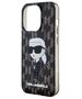 Karl Lagerfeld case for iPhone 15 Pro 6,1&quot; KLHCP15LHNKMKLK black HC IML Ikonik Monogram 3666339163372