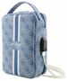 Guess organizer bag GUHBP4RPSB blue 4G Printed Stripes 3666339120320