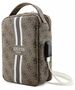 Guess organizer bag GUHBP4RPSW brown 4G Printed Stripes 3666339120306