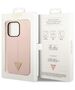 Guess case for iPhone 14 Pro 6,1&quot; GUHCP14LSLTGP pink HC Silicone Line & Triangle 3666339065942