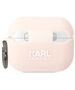 Karl Lagerfeld case for Airpods Pro KLAPRUNCHP pink 3D Silicone NFT Karl 3666339087968