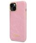 Guess case for iPhone 14 Plus 6,7&quot; GUHCP14MHGCRHP pink hardcase Croco Collection 3666339082932