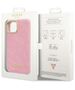 Guess case for iPhone 14 Plus 6,7&quot; GUHCP14MHGCRHP pink hardcase Croco Collection 3666339082932