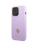 Guess case for iPhone 13 / 13 Pro 6,1&quot; GUHCP13LPS4MU purple hardcase Saffiano 4G Small Metal Logo 3666339048068