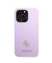 Guess case for iPhone 13 / 13 Pro 6,1&quot; GUHCP13LPS4MU purple hardcase Saffiano 4G Small Metal Logo 3666339048068