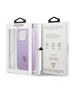 Guess case for iPhone 13 / 13 Pro 6,1&quot; GUHCP13LPS4MU purple hardcase Saffiano 4G Small Metal Logo 3666339048068