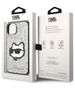 Karl Lagerfeld case for iPhone 14 Plus 6,7&quot; KLHCP14MG2CPS silver hardcase Glitter Choupette Patch 3666339099442