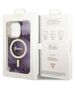 Guess case for iPhone 14 Pro Max 6,7&quot; GUHMP14XHTMRSU purple hard case Golden Marble MagSafe 3666339115869